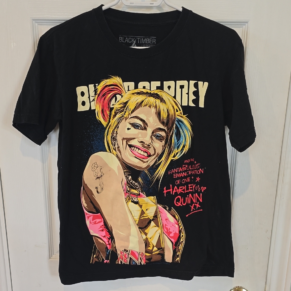 DC Comic Harley Quinn Graphic Tee Like New Condition, Size M , Awesome Graphics!